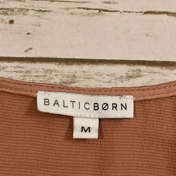 Baltic Born Sicily Satin Wrap Maxi Dress Blush Pink - Picture 3 of 15